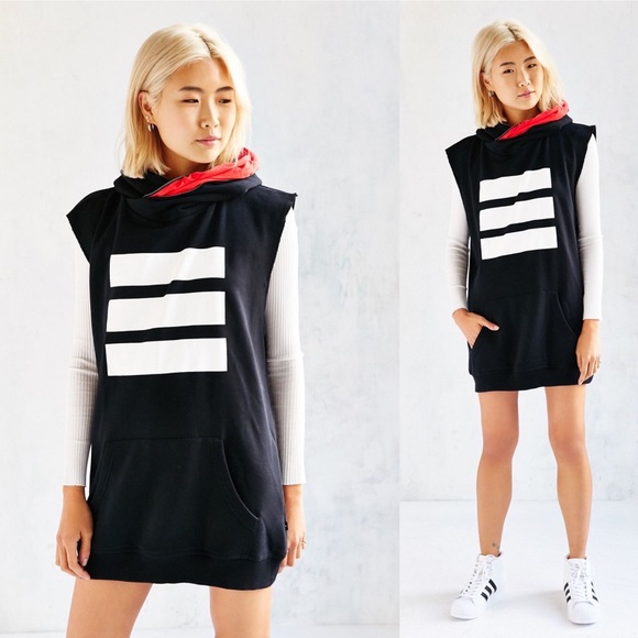 adidas sweatshirt dress